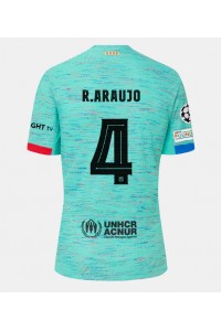 Fotbalové Dres Barcelona Ronald Araujo #4 Třetí Oblečení 2023-24 Krátký Rukáv